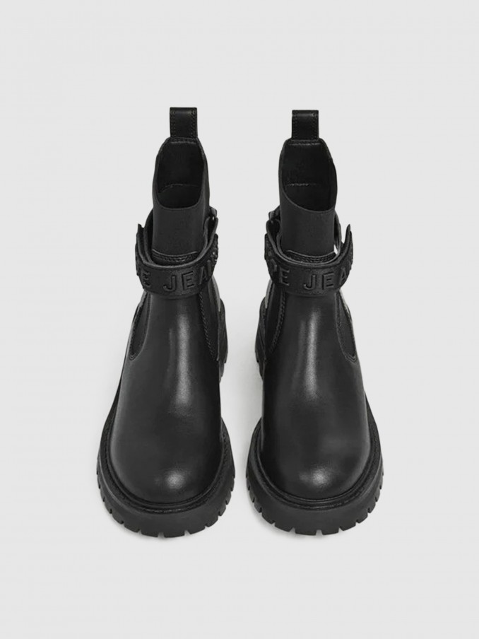 Botas Mujer Negro Pepe Jeans London