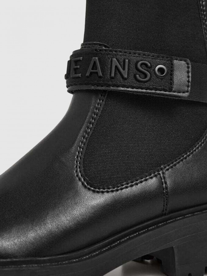 Botas Mujer Negro Pepe Jeans London
