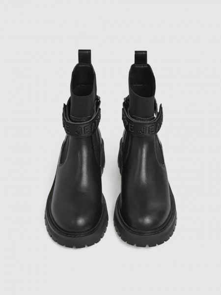 Boots Woman Black Pepe Jeans London