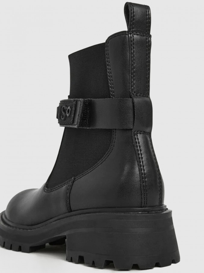Botas Mujer Negro Pepe Jeans London