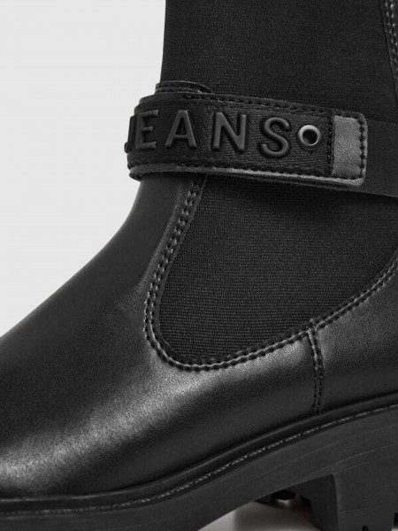Boots Woman Black Pepe Jeans London