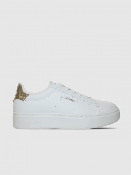 Sneakers Girl White Levis