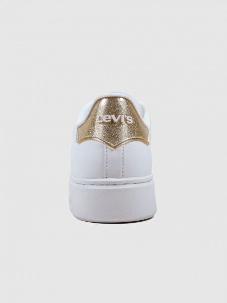Tenis Niña Blanco Levis Tenis Niña Blanco Levis