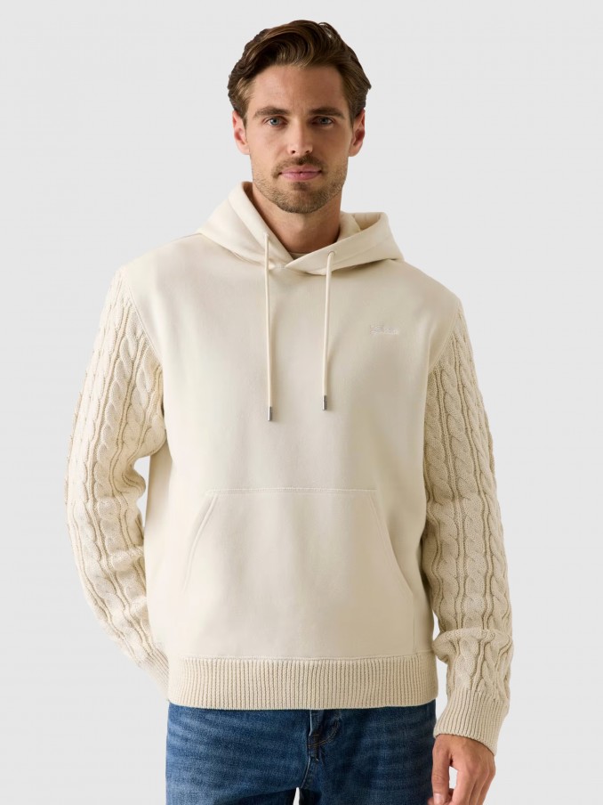 Jersey Hombre Crema Guess