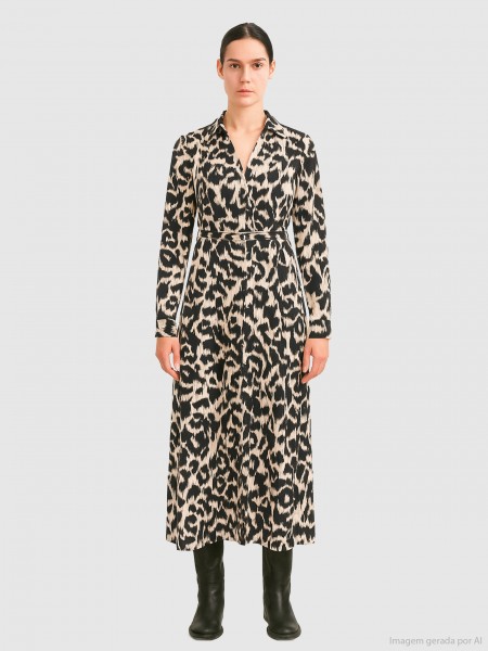 Vestido Mujer Negro Only