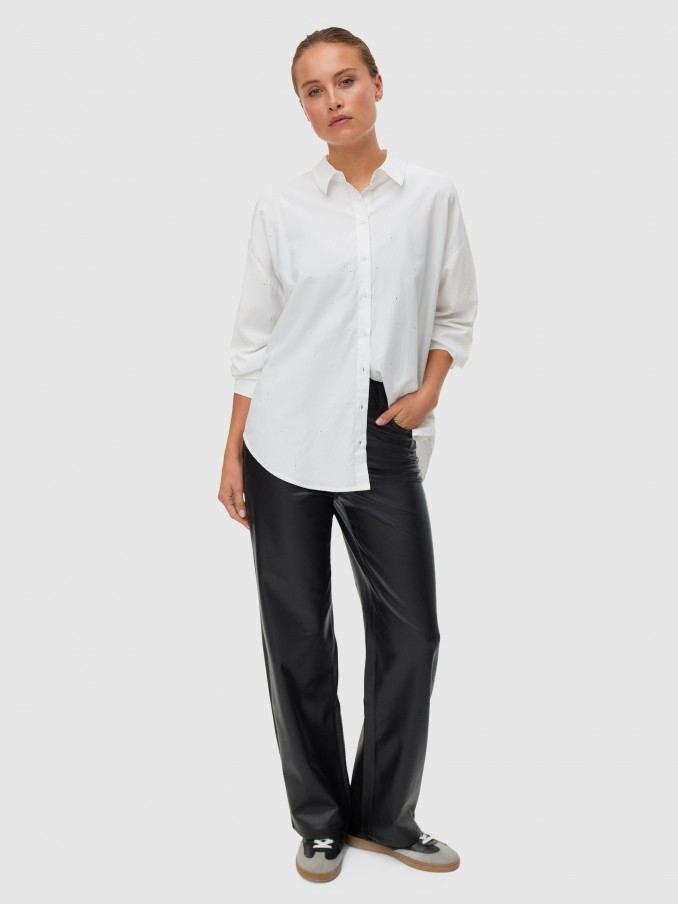 Pantalones Mujer Negro Vero Moda