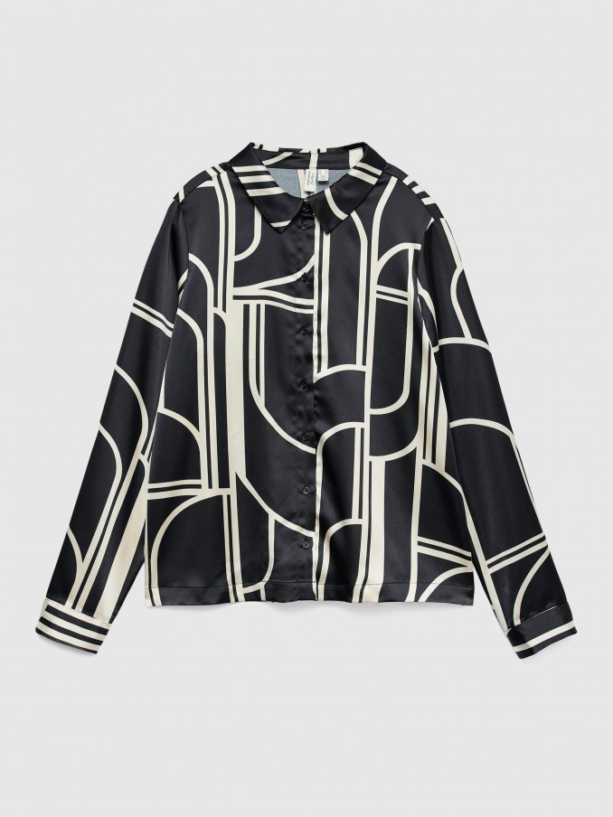 Camisa Mujer Negro Vero Moda