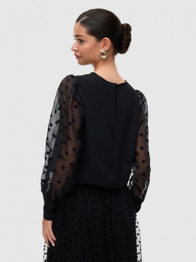 Blouse Woman Black Vero Moda