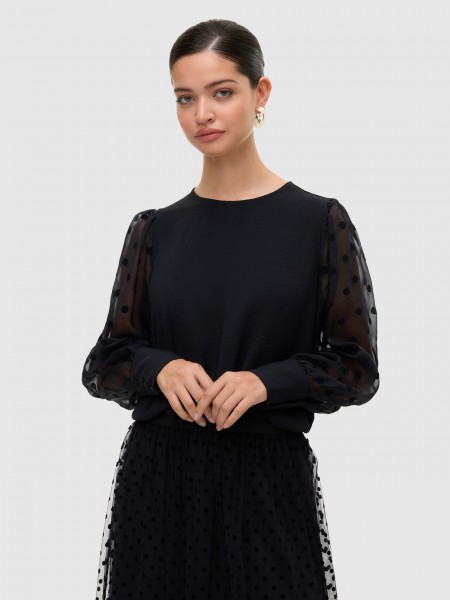 Blouse Woman Black Vero Moda