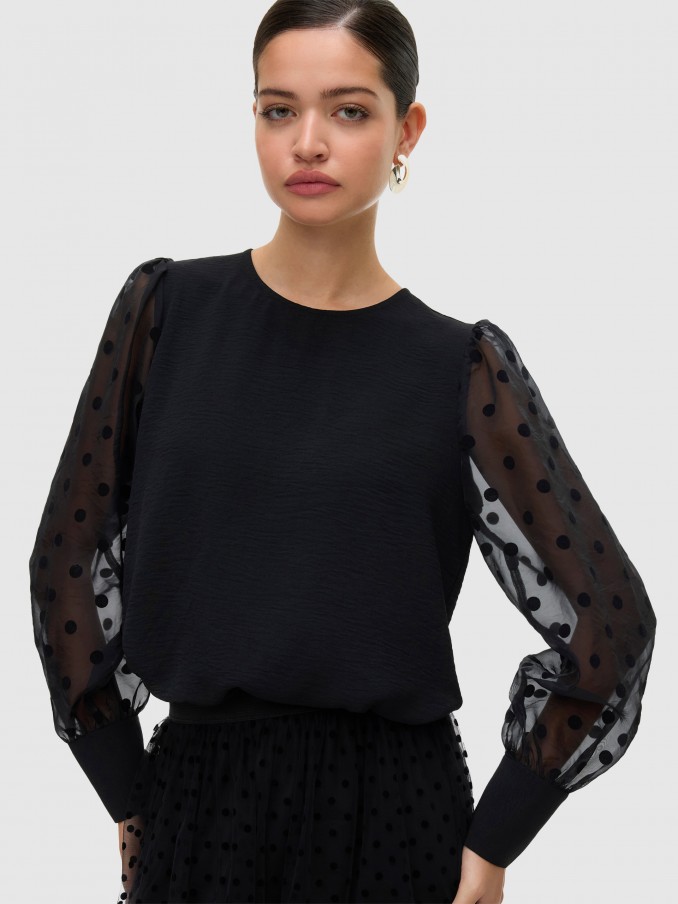Blouse Woman Black Vero Moda