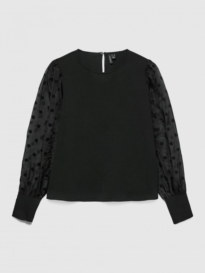 Blouse Woman Black Vero Moda