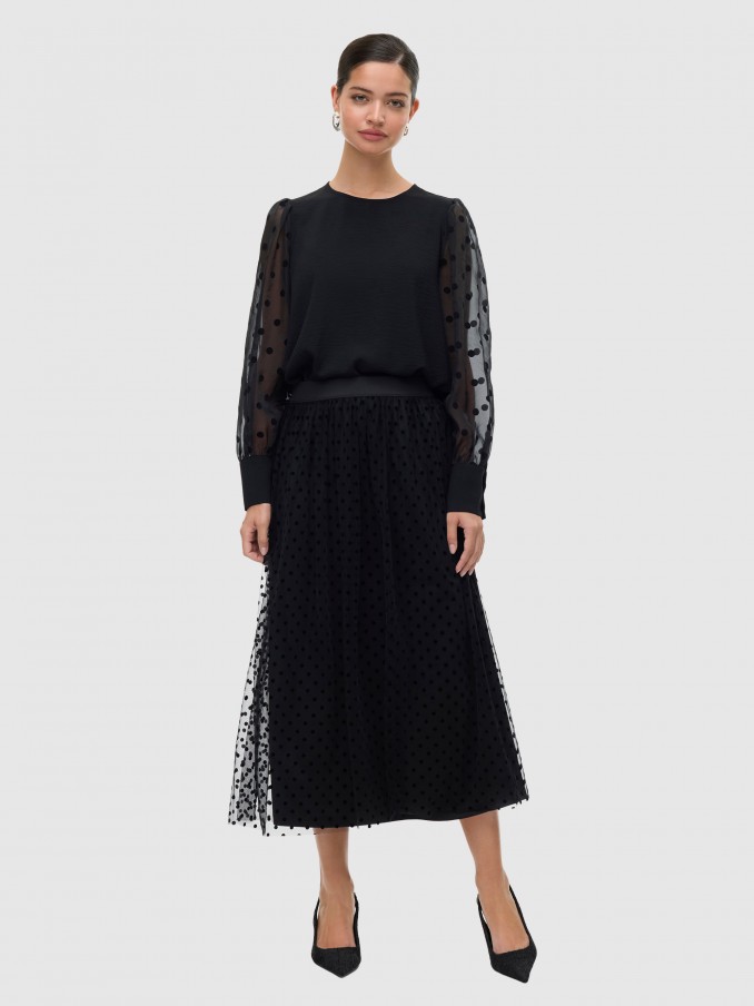 Blouse Woman Black Vero Moda