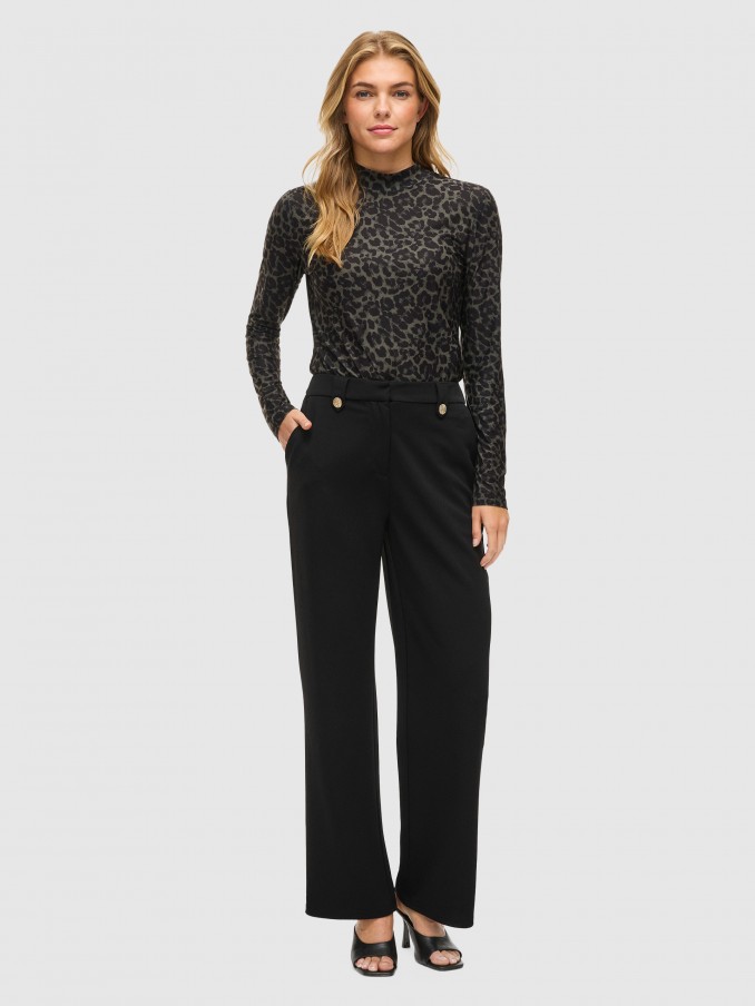Pants Woman Black Vila