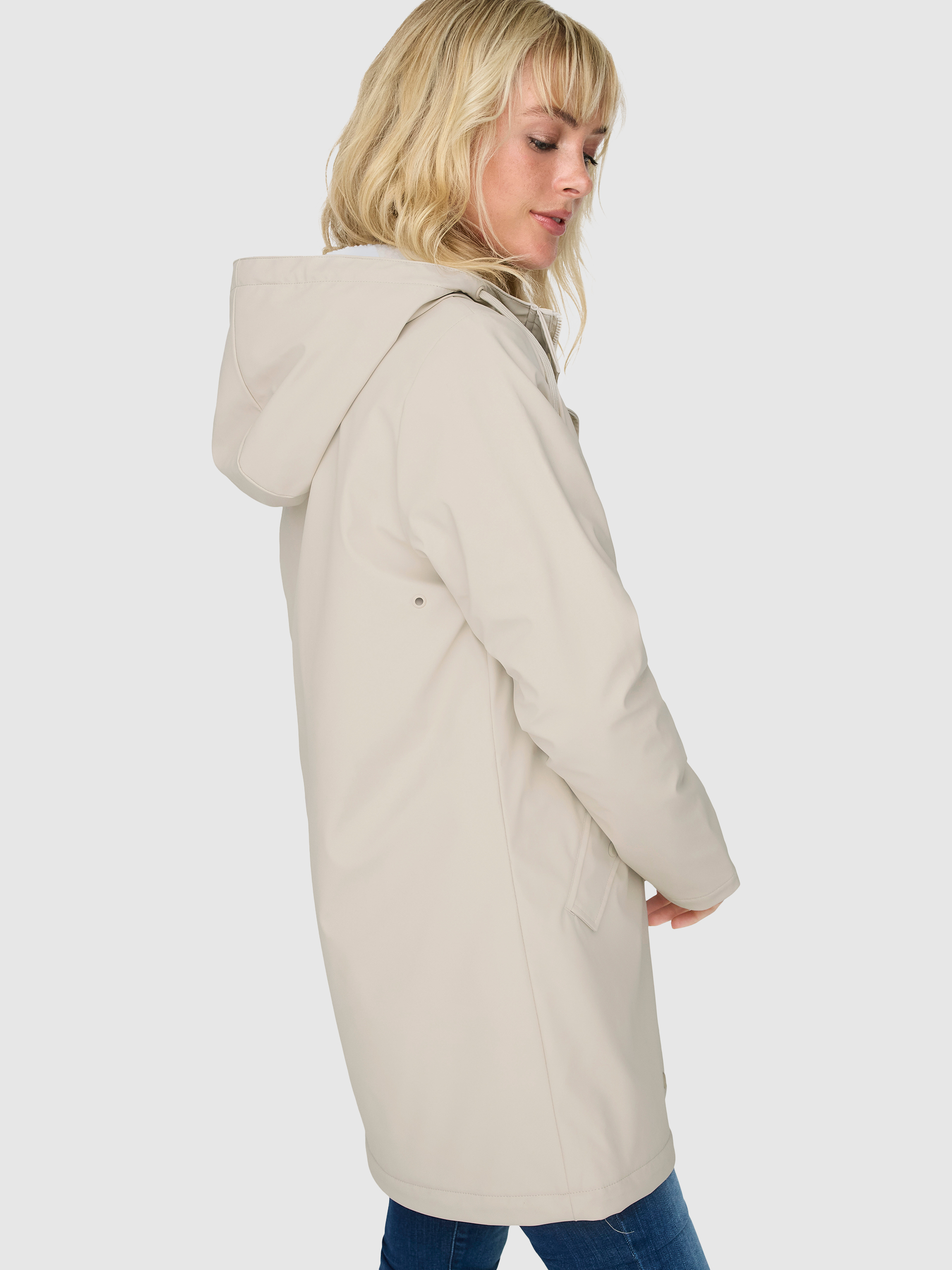Parka Woman Cream Only