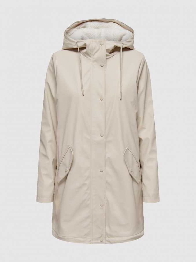 Parka Woman Cream Only