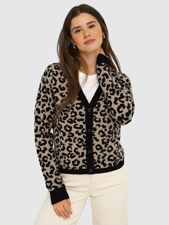 Sueter Mujer Estampado Animal Only