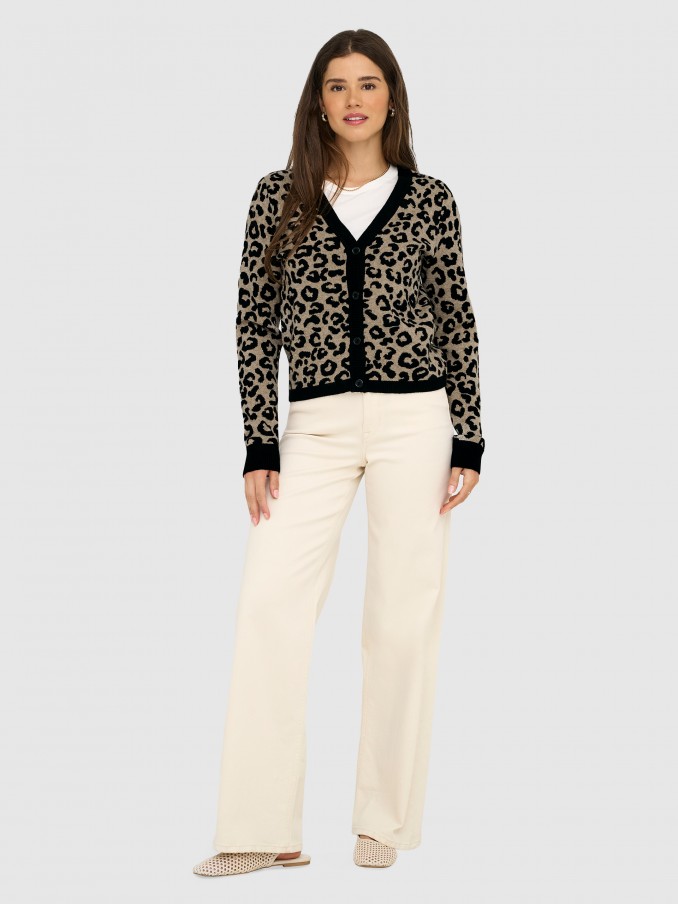 Sueter Mujer Estampado Animal Only