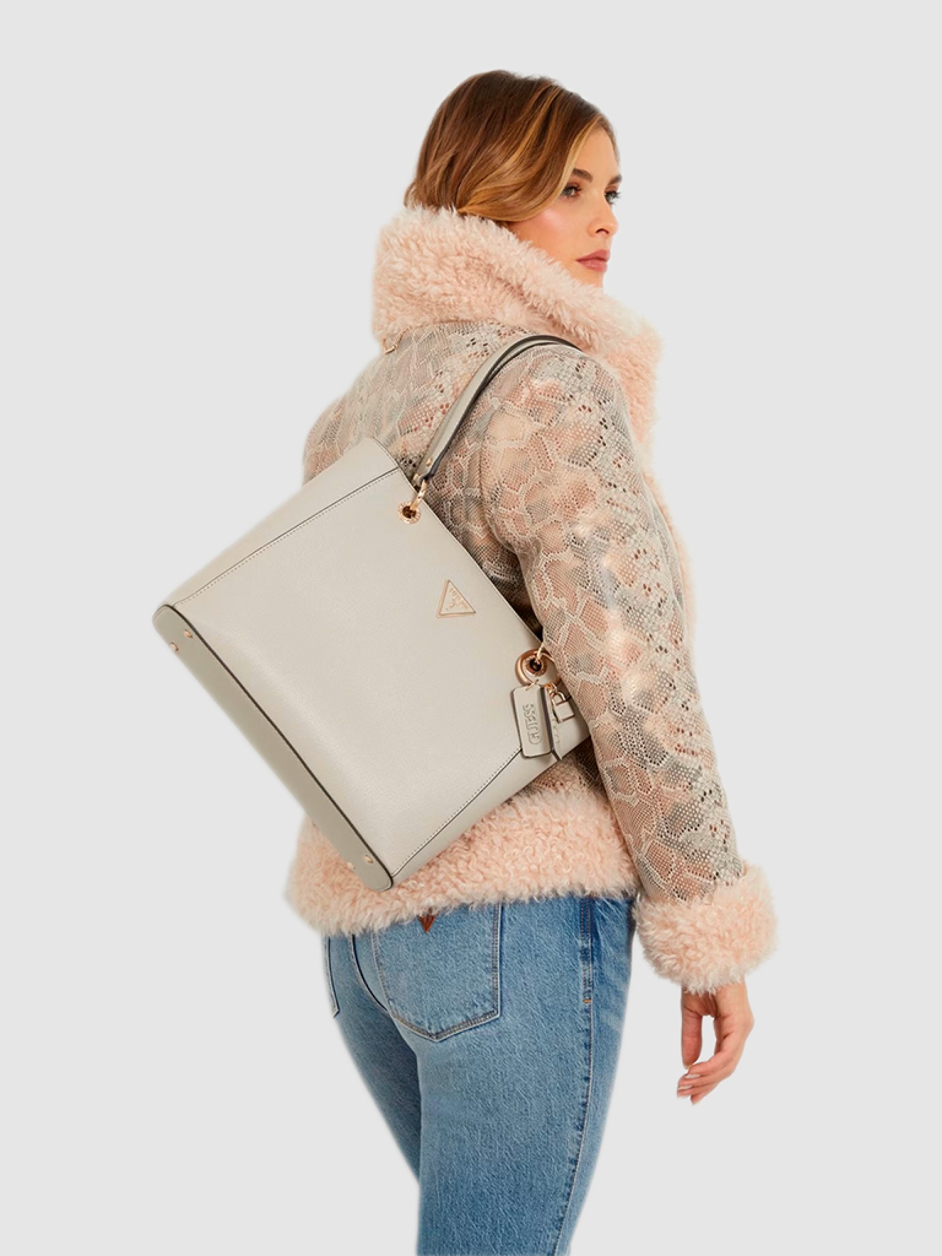 Tote Bags Woman Guess