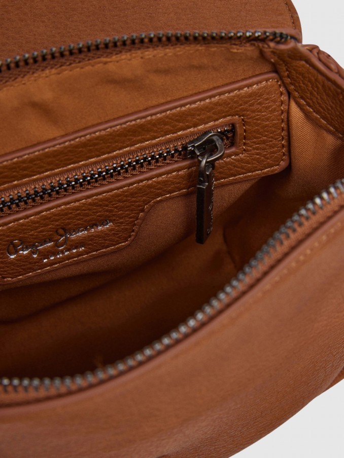 Shoulder Bags Woman Camel Pepe Jeans London