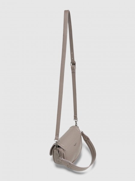 Shoulder Bags Woman Grey Pepe Jeans London