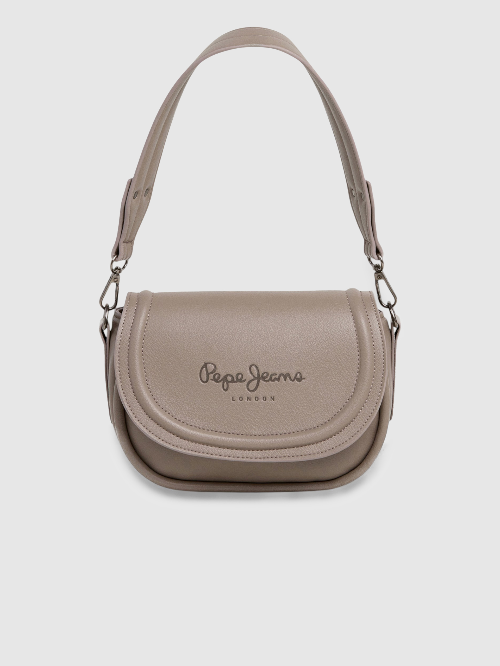 Shoulder Bags Woman Grey Pepe Jeans London