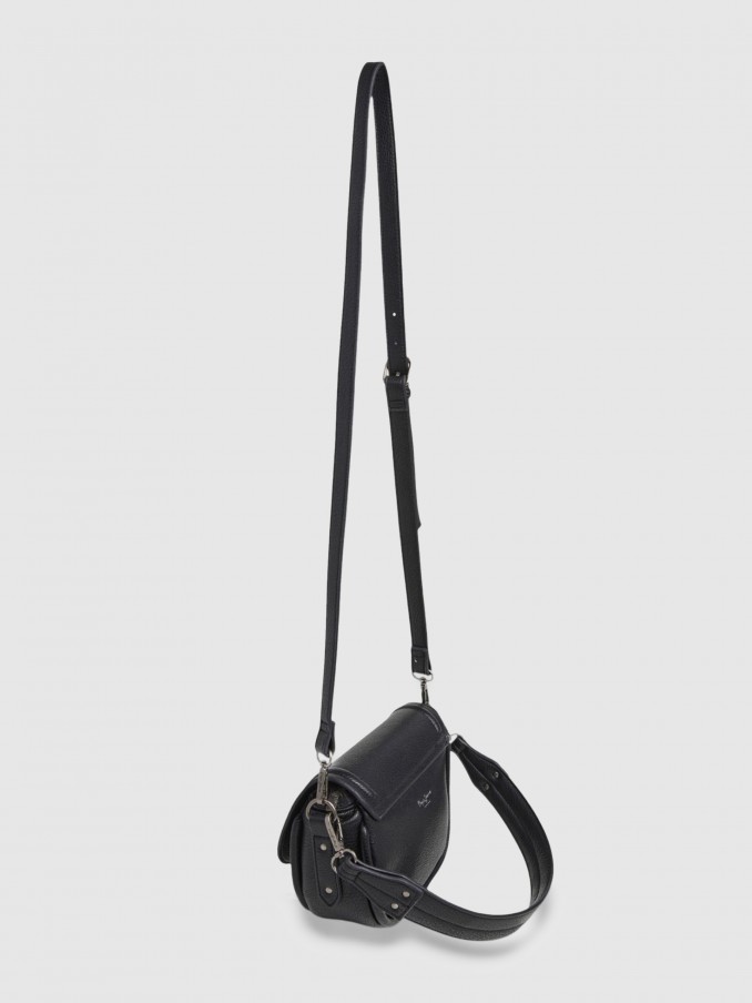 Bolsos de Hombro Mujer Negro Pepe Jeans London