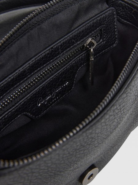Shoulder Bags Woman Black Pepe Jeans London