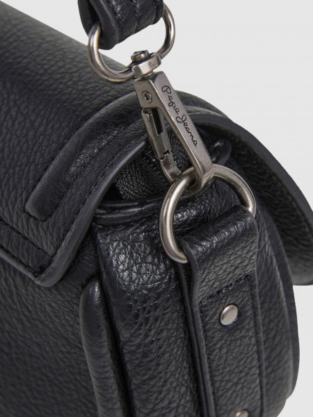 Shoulder Bags Woman Black Pepe Jeans London