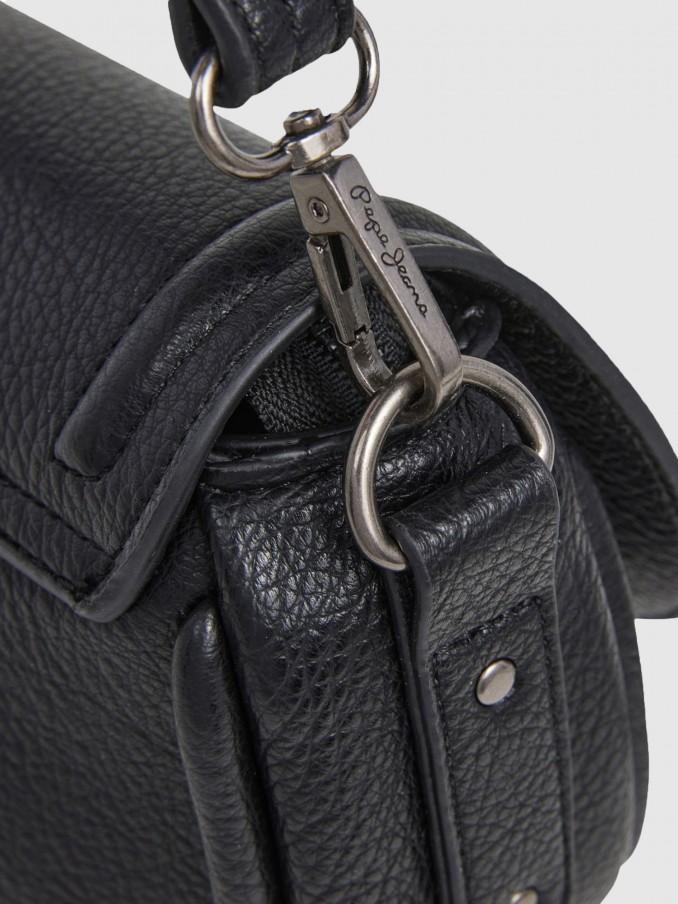 Shoulder Bags Woman Black Pepe Jeans London