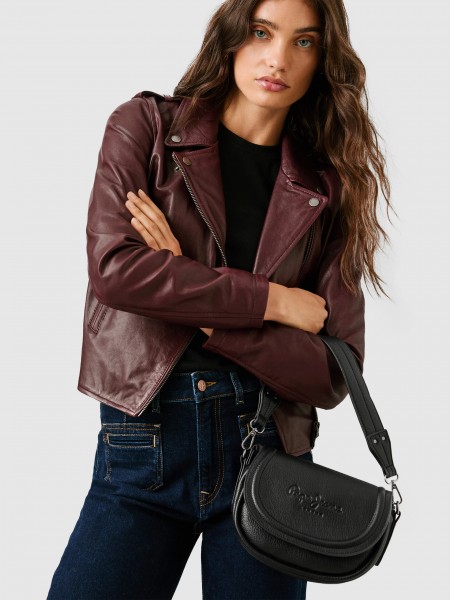 Shoulder Bags Woman Black Pepe Jeans London