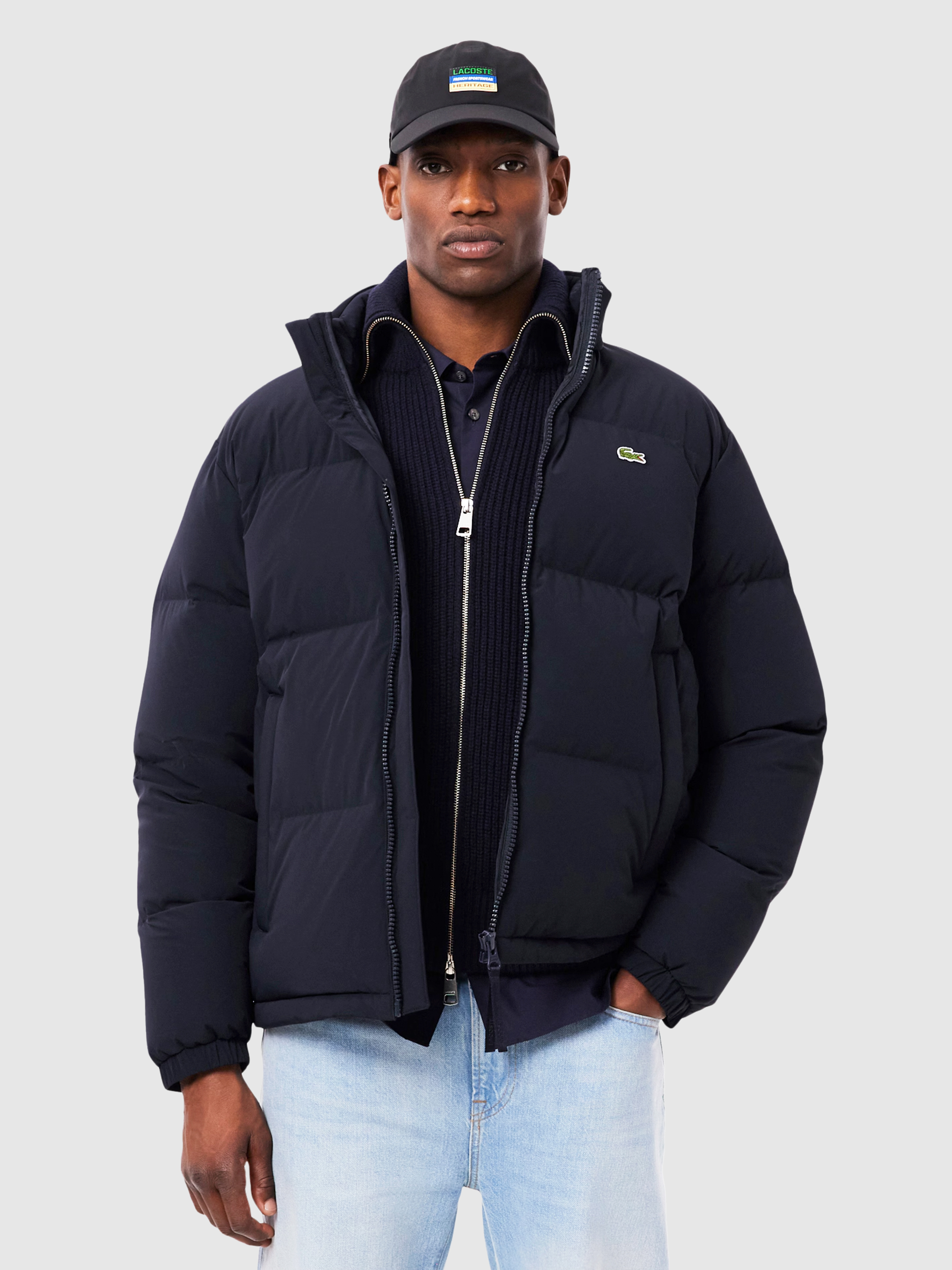 Chaqueta Hombre Azul Marino Lacoste