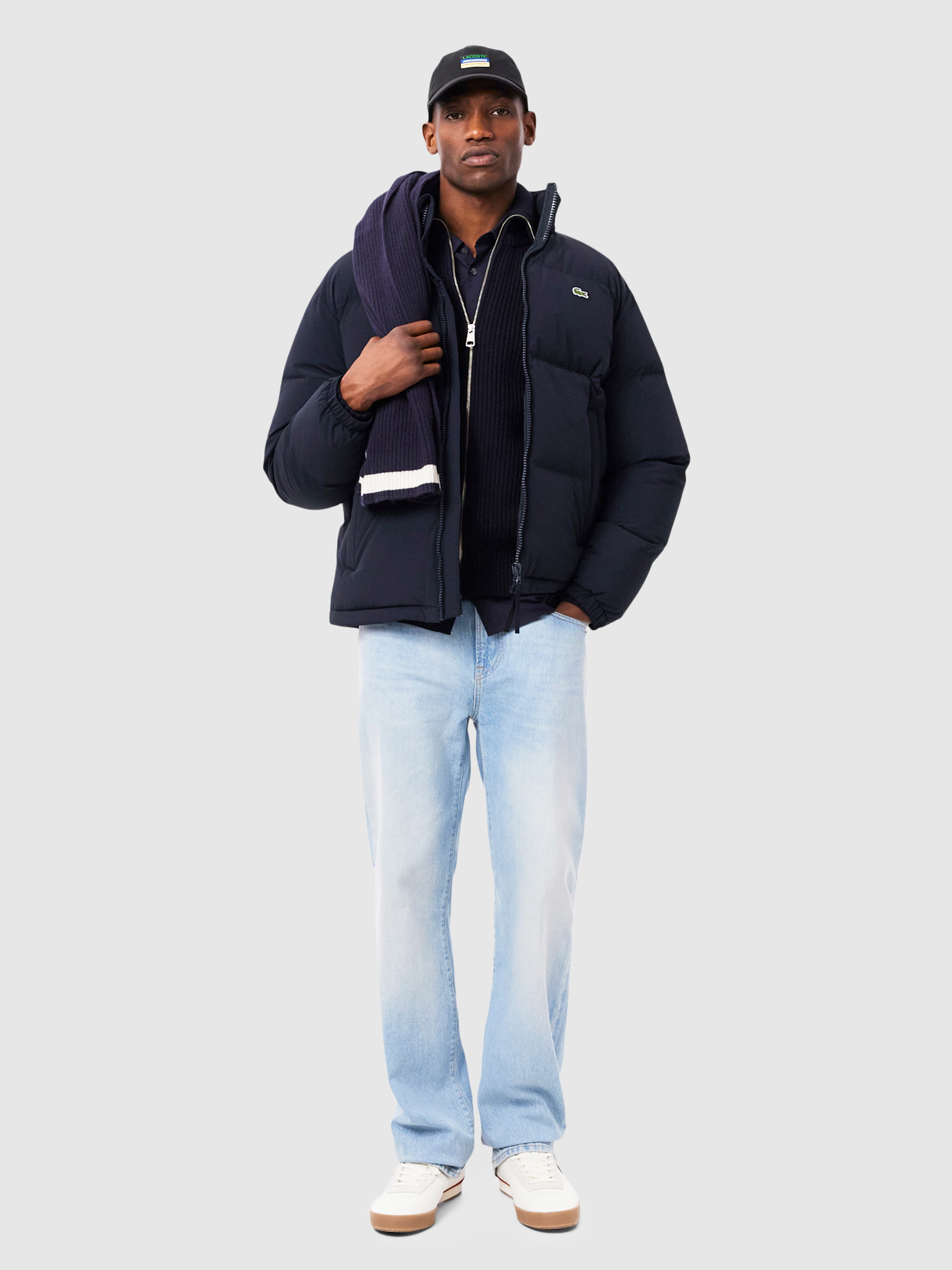 Chaqueta Hombre Azul Marino Lacoste