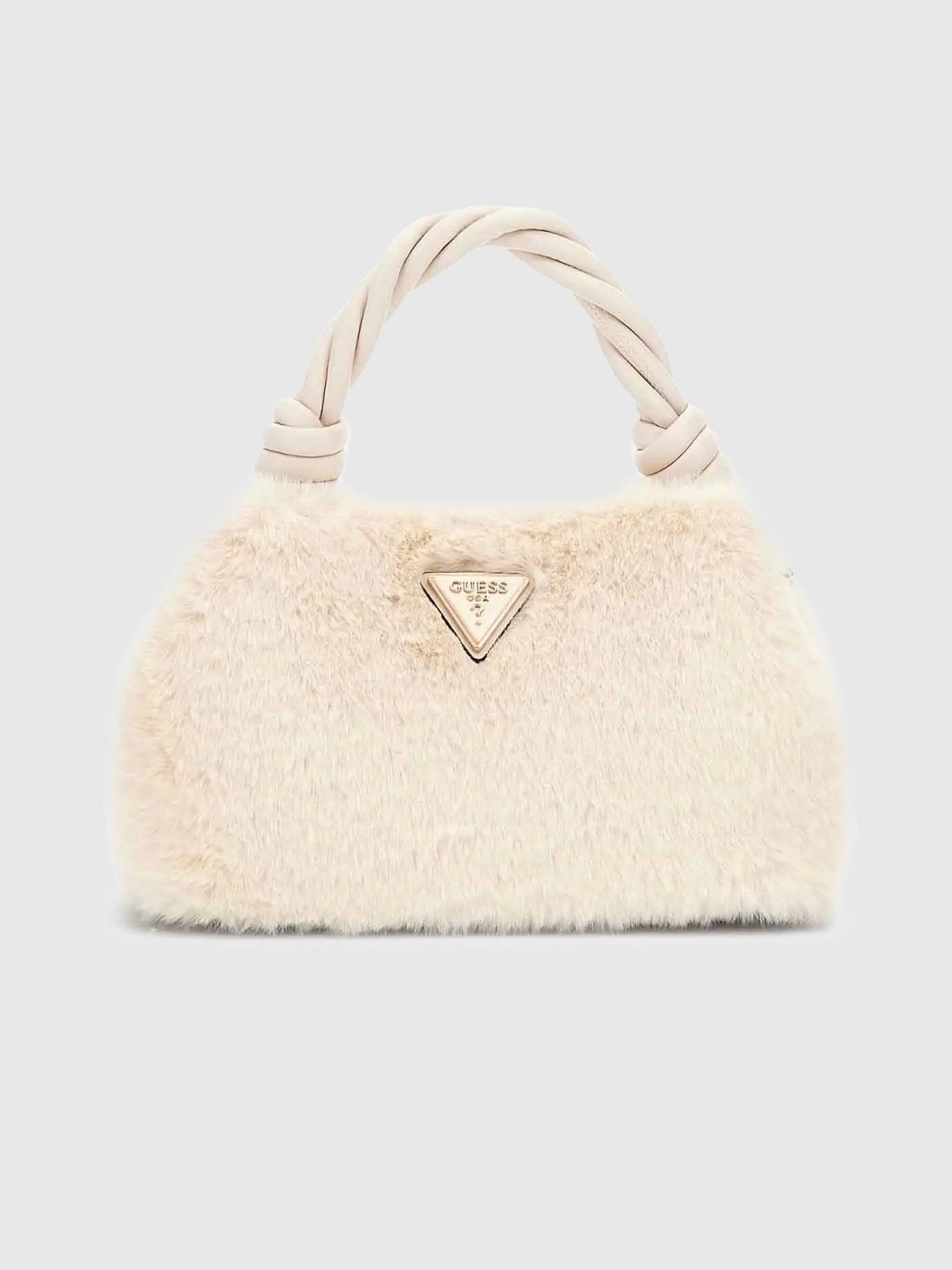 Bolsos de Hombro Mujer Crema Guess