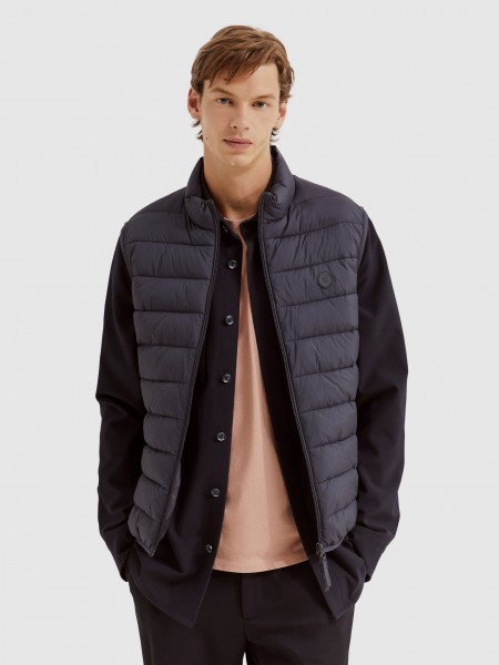 Jacket Man Navy Blue Lion Of Porches