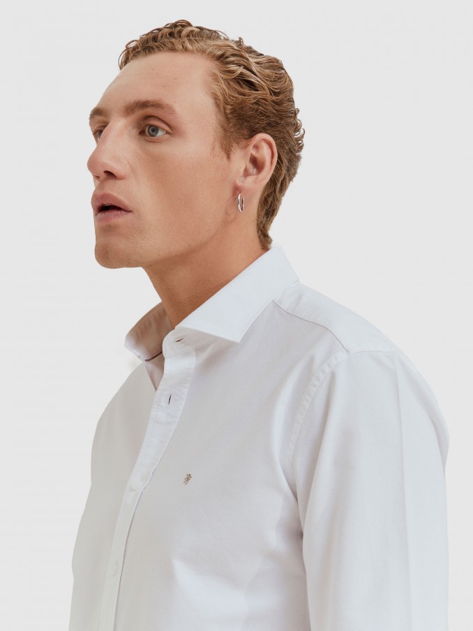 Camisa Hombre Blanco Lion Of Porches