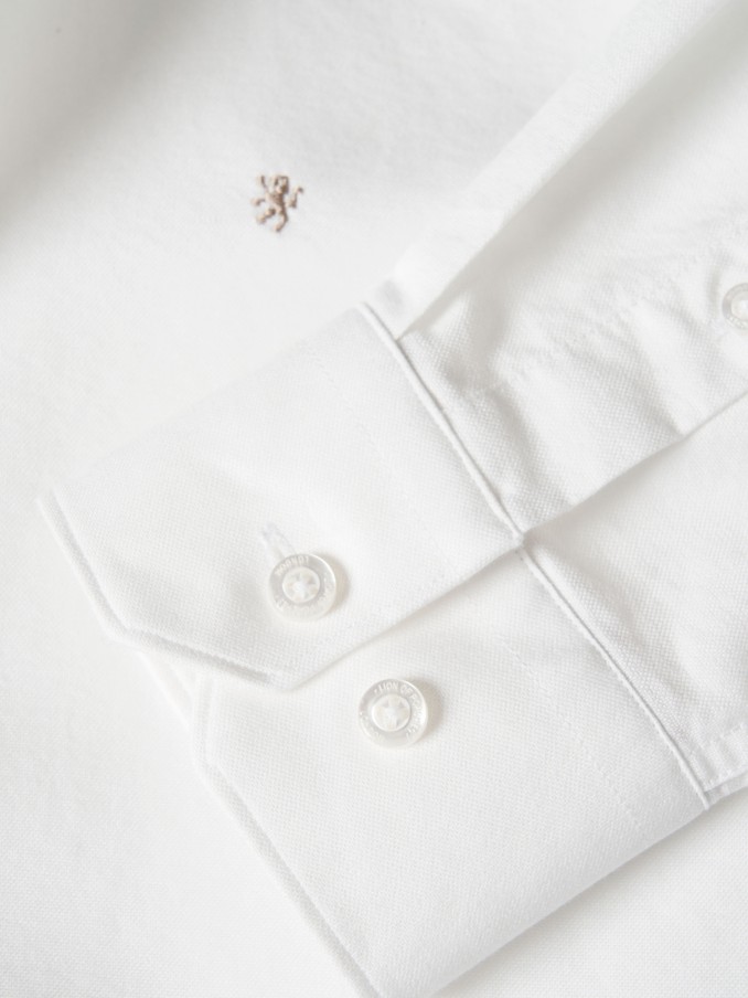 Camisa Hombre Blanco Lion Of Porches