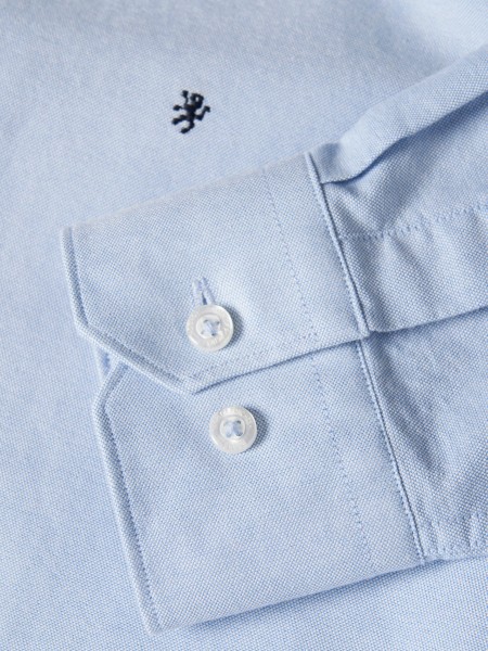 Camisa Hombre Azul Lion Of Porches