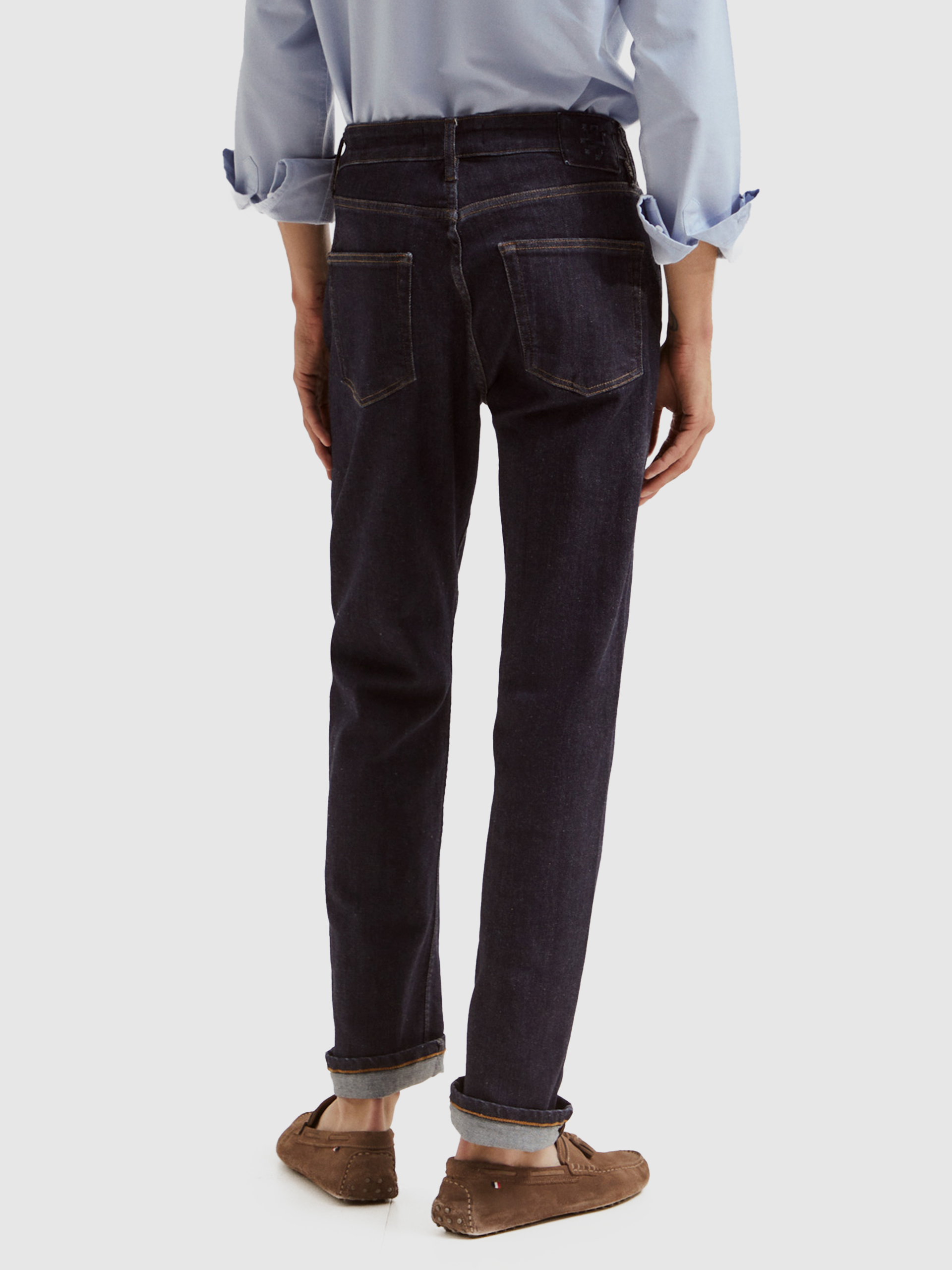 Pantalones Hombre Jeans Oscuros Lion Of Porches