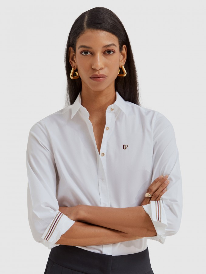 Shirt Woman White Lion Of Porches