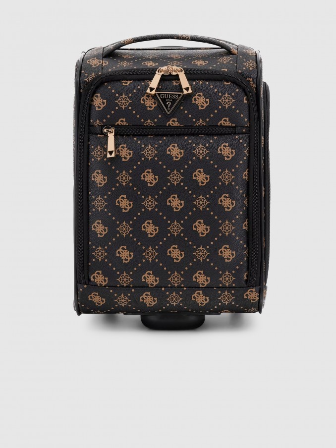 Bolsa de Viaje Pequea Mujer Marrn Guess