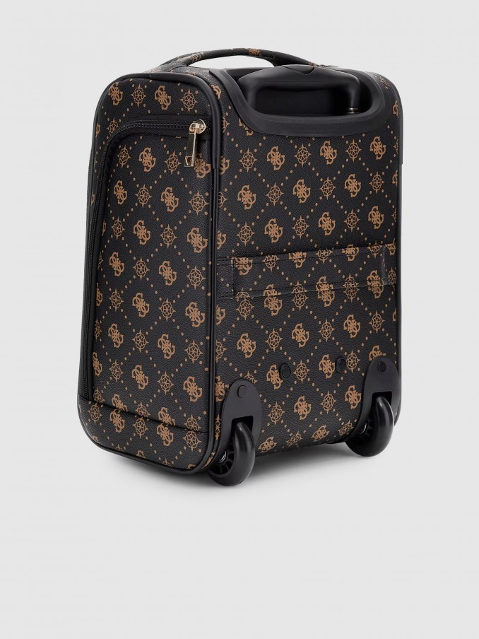 Bolsa de Viaje Pequea Mujer Marrn Guess