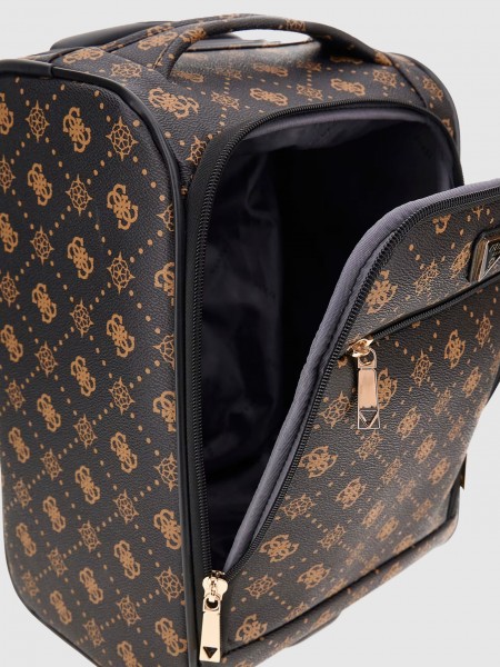 Small Tote Bag Woman Brown Guess Small Tote Bag Woman Brown Guess