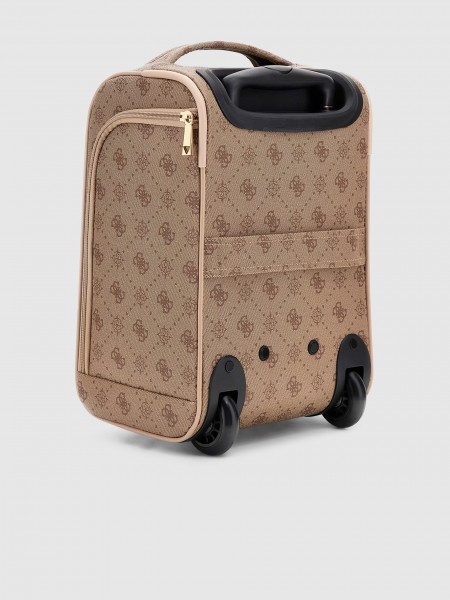 Bolsa de Viaje Pequeña Mujer Beige Guess Bolsa de Viaje Pequeña Mujer Beige Guess