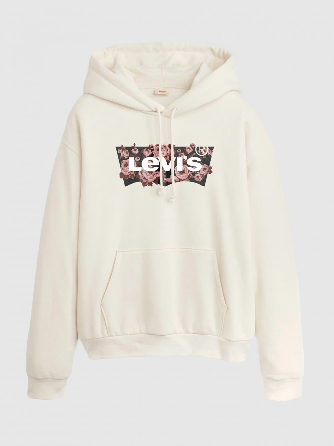 Jersey Mujer Crema Levis