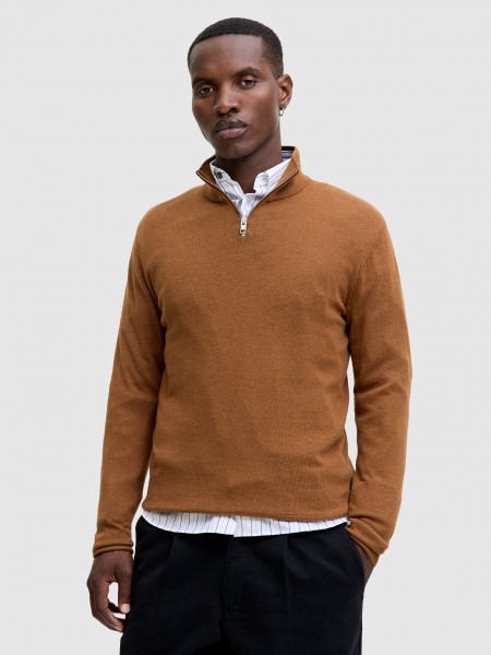 Camisn Hombre Camello Jack & Jones