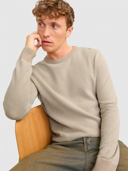 Camisola Homem Jjeglobe Knit Crew Neck Noos Jack & Jones
