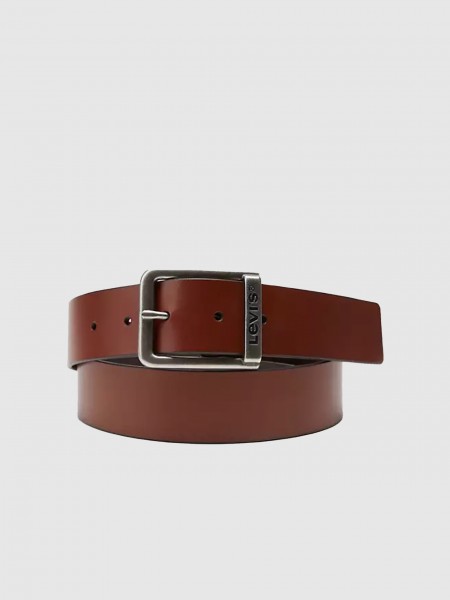 Cinturon Hombre Camello Levis