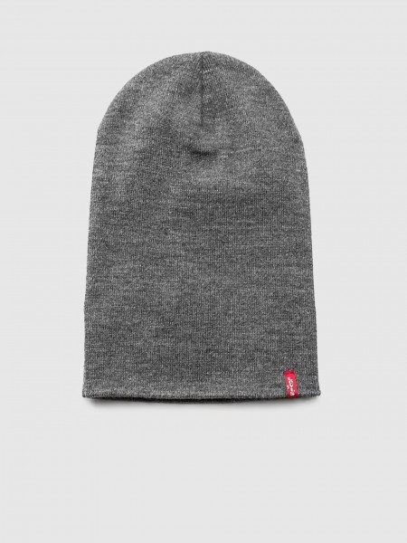 Gorro Hombre Gris Levis