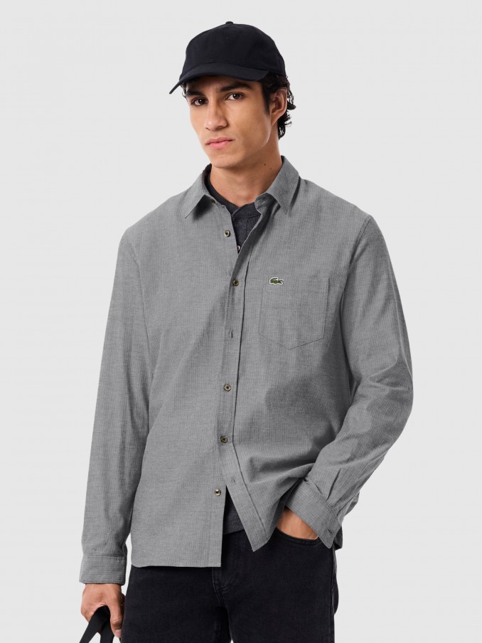 Shirt Man Grey Lacoste