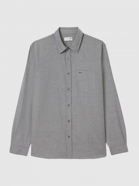Shirt Man Grey Lacoste